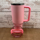 40oz Black plated tumblers