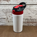 12oz Stainless Steel Straight Flip Top Sublimation Kids Tumbler - Our5kreations 