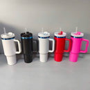 40oz Blue plated tumblers