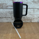 40oz Purple plated stainless steel tumbler