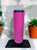 20oz Rainbow plated bluetooth speaker tumblers