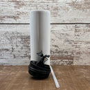 20oz straight white sublimation screw on lid - Our5kreations 